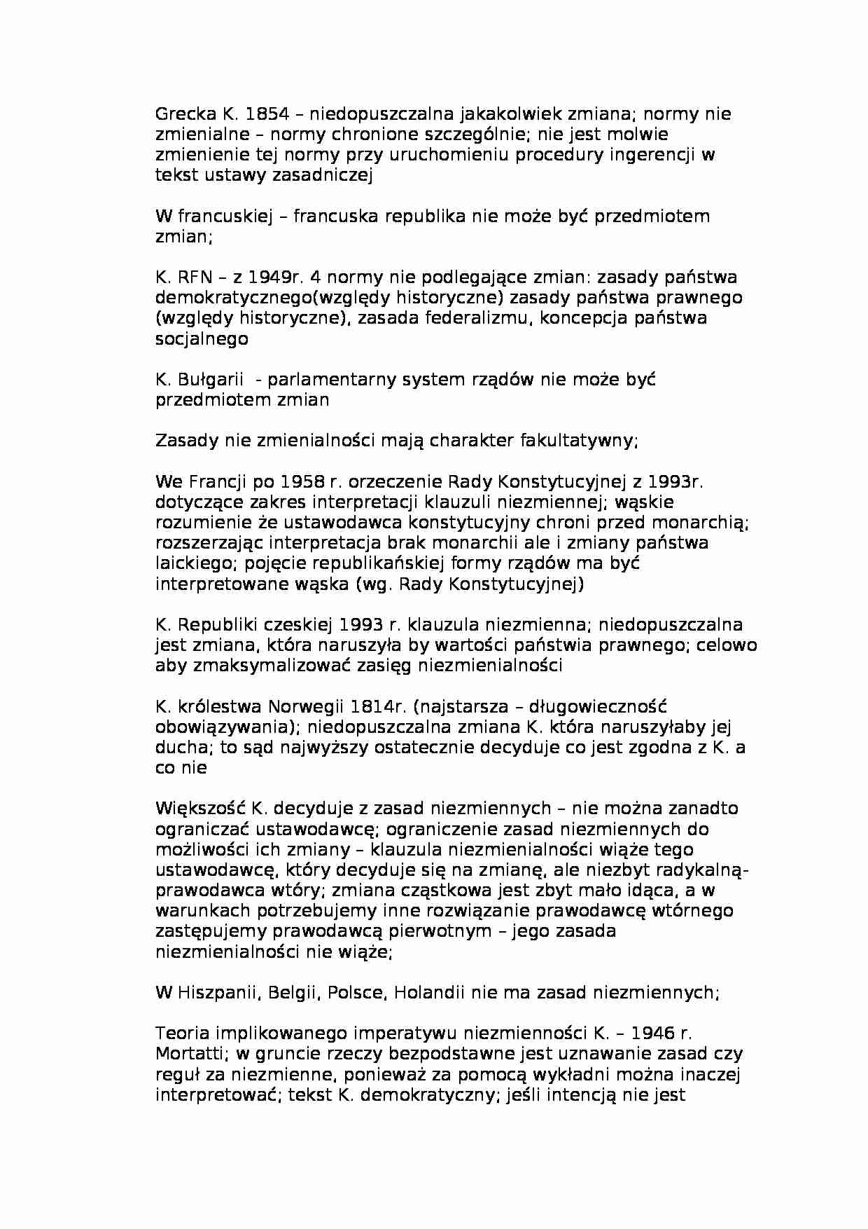 Konstytucje różnych państw - strona 1