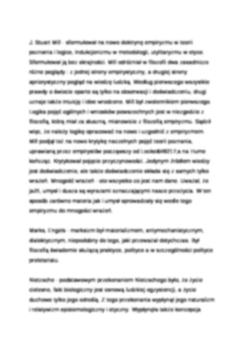 FILOZOFIA XIX WIEKU I WSPÓŁCZESNA - strona 3