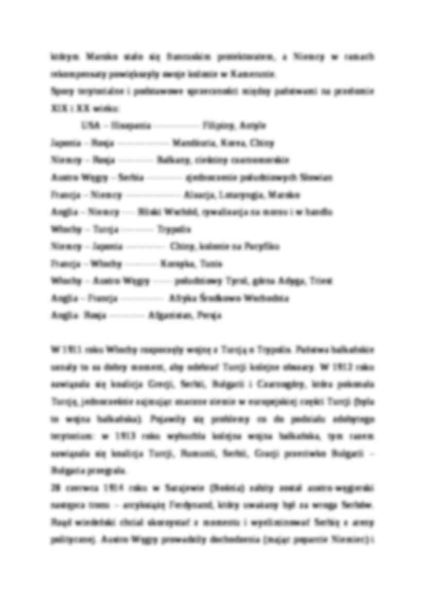 GENEZA I WOJNY ŚWIATOWEJ - strona 2