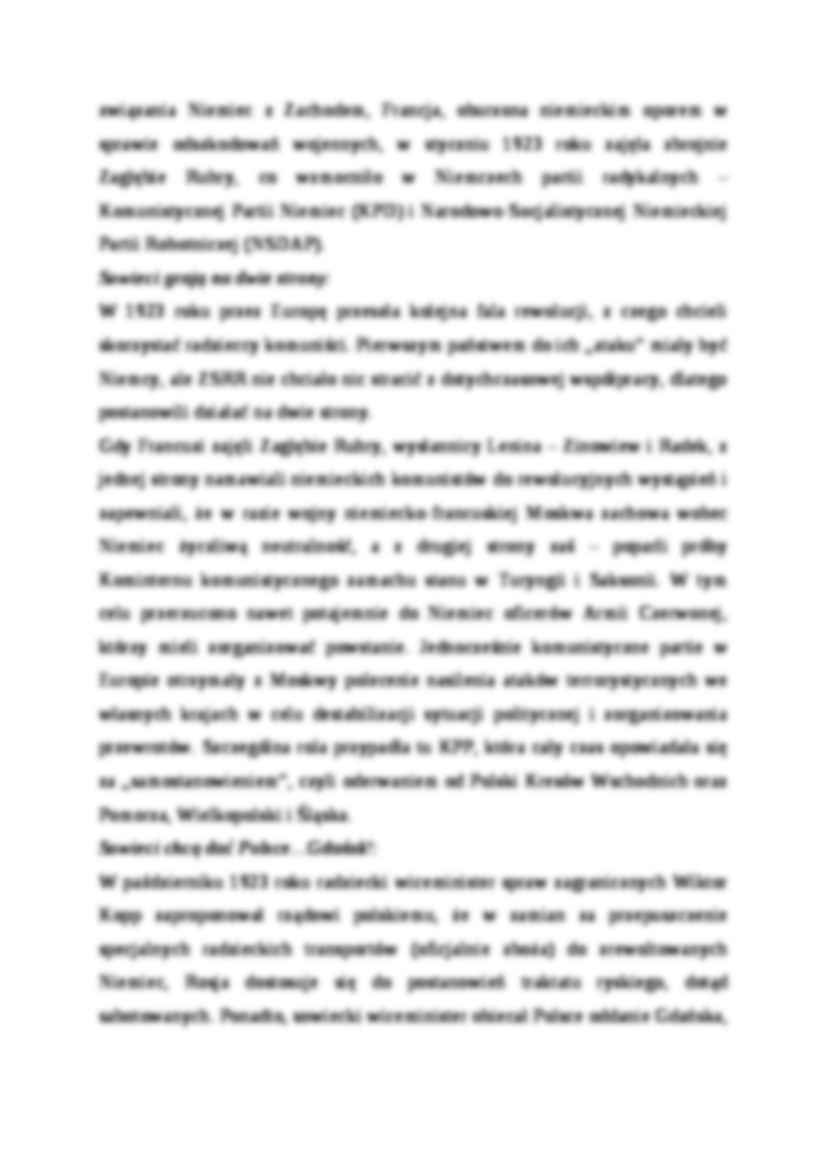 SYTUACJA POLITYCZNA W LATACH 1922-1934 - strona 3
