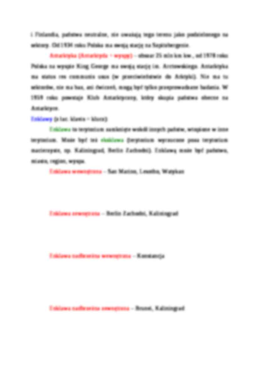 Międzynarodowe obszary specjalne i o statusie szczególnym - strona 3