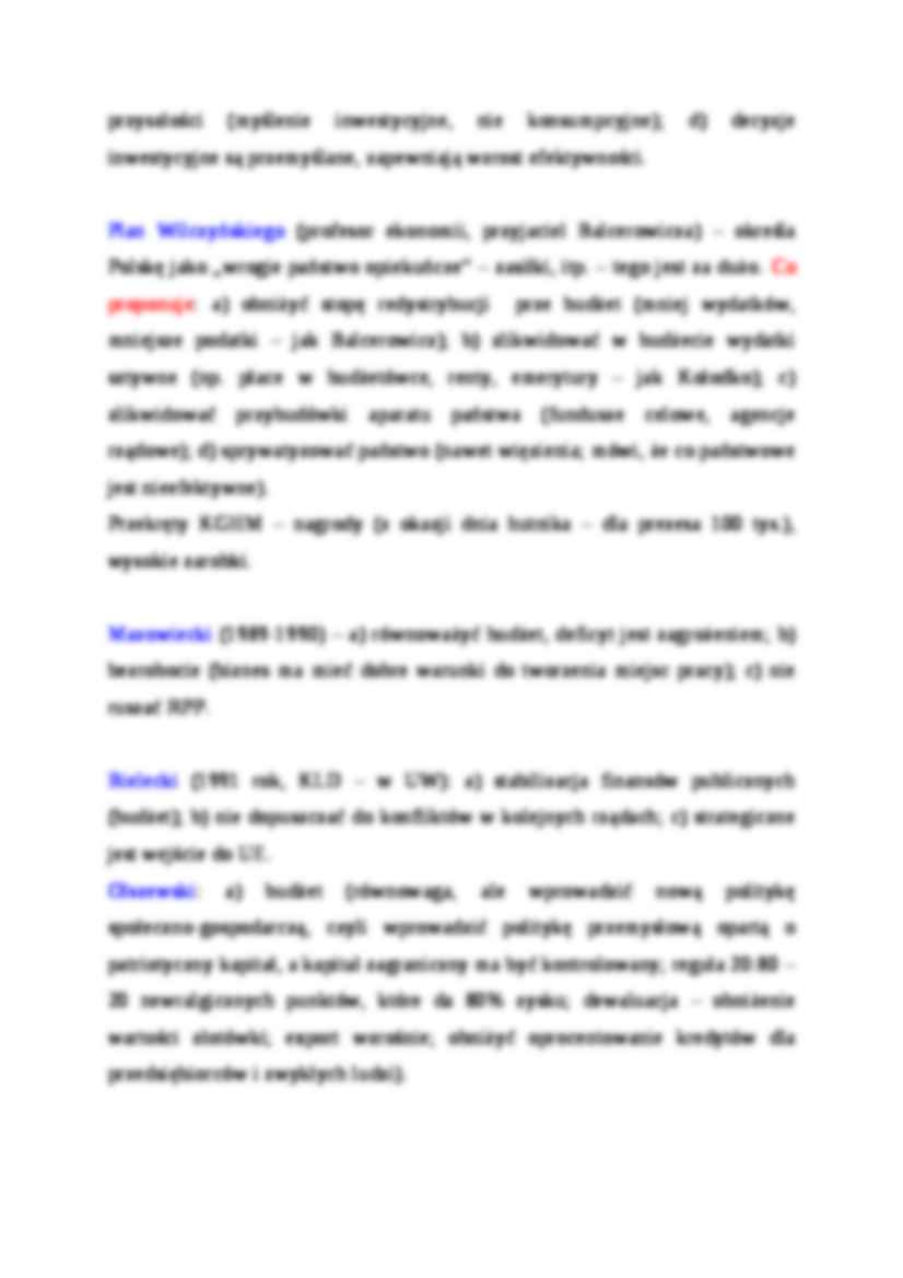 Strategia poprawy sytuacji w Polsce - strona 2