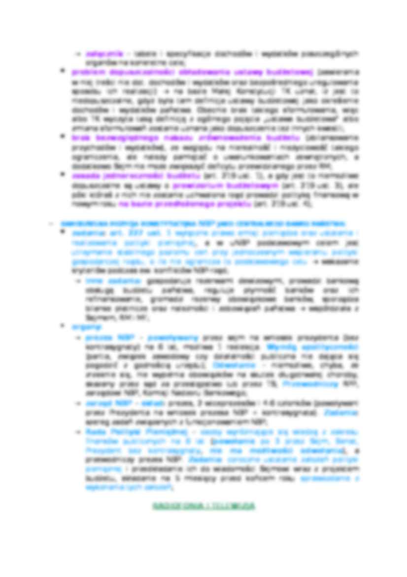 FINANSE PUBLICZNE, RADIOFONIA I TELEWIZJA, KONTROLA PAŃSTWOWA - strona 2