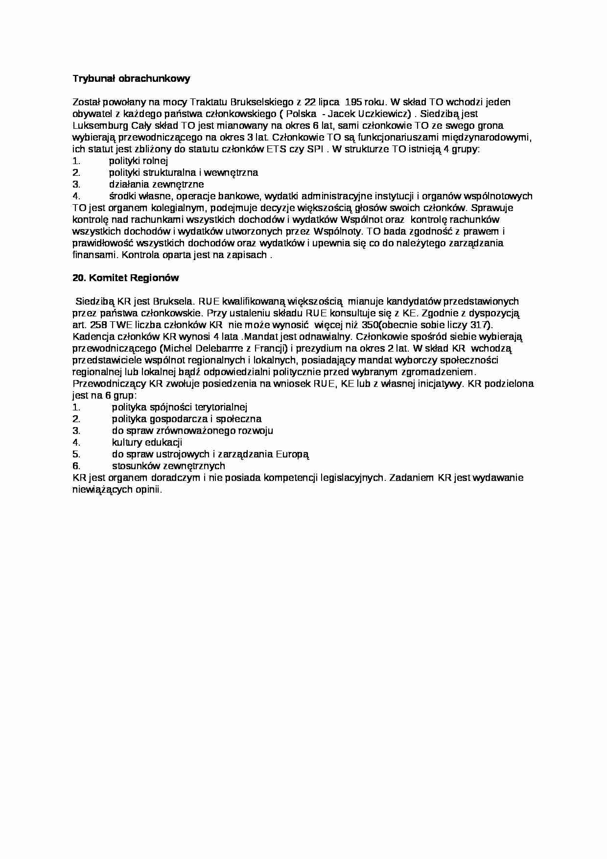 Trybunał obrachunkowy - strona 1