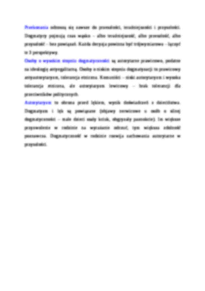 Dogmatyczność umysłu - strona 2