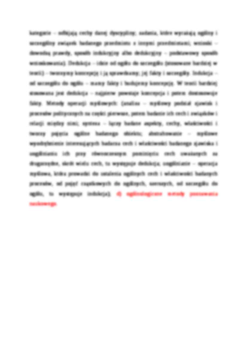 Metody badawcze stosowane w politologii - strona 3