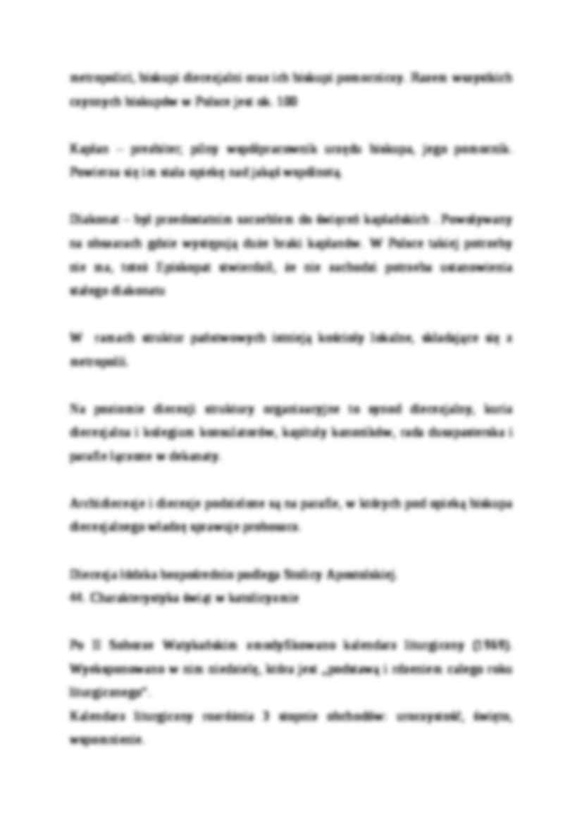 Organizacja Kościoła rzymskokatolickiego w Polsce - strona 3