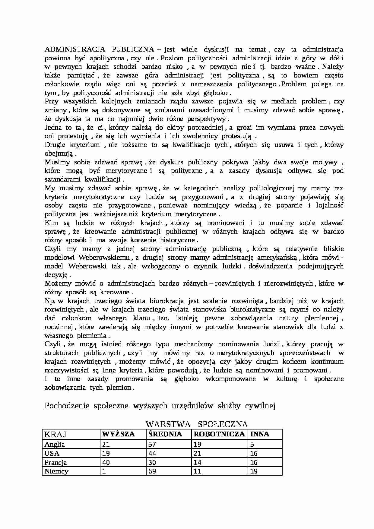 ADMINISTRACJA  PUBLICZNA - Sektor prywatny - strona 1