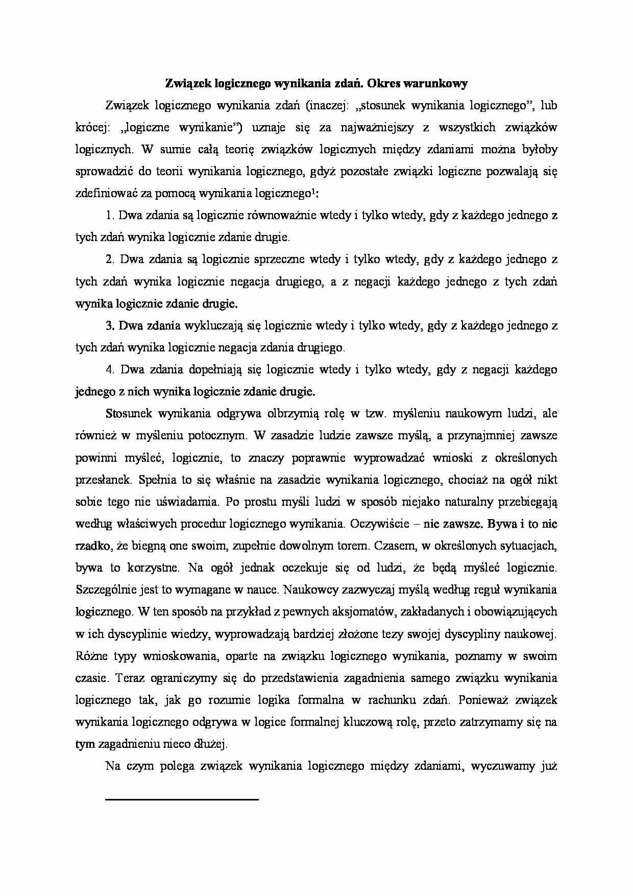 Okres warunkowy - strona 1