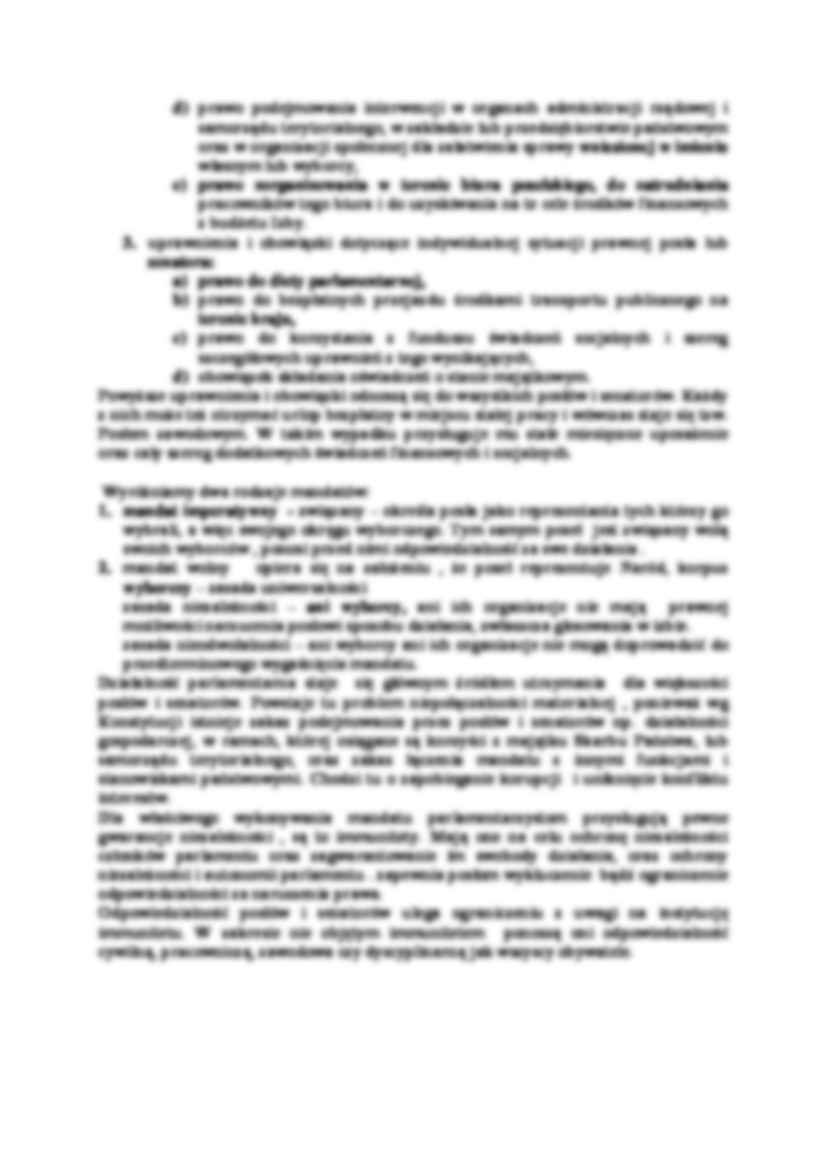 Status prawny posła i senatora-opracowanie - strona 2