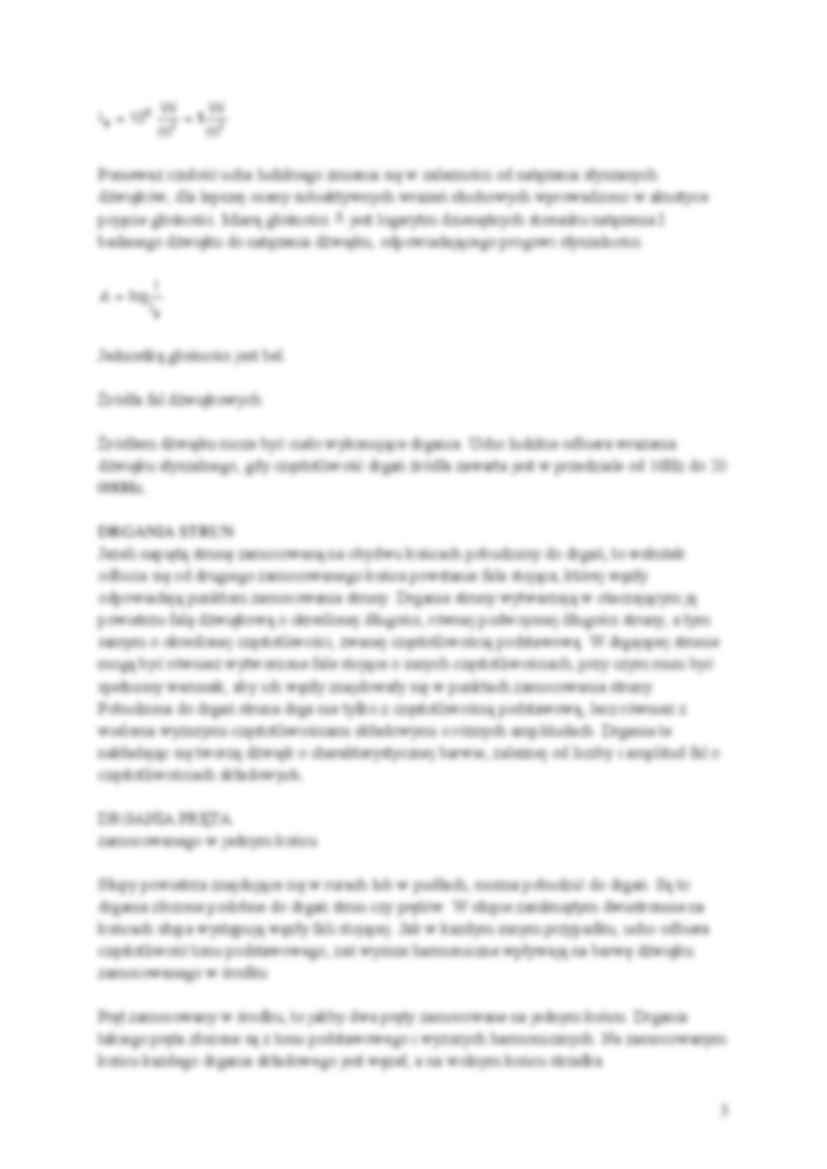 Akustyka, drgania i faleelektromagnetyczne - Wysokość dźwięku - strona 3