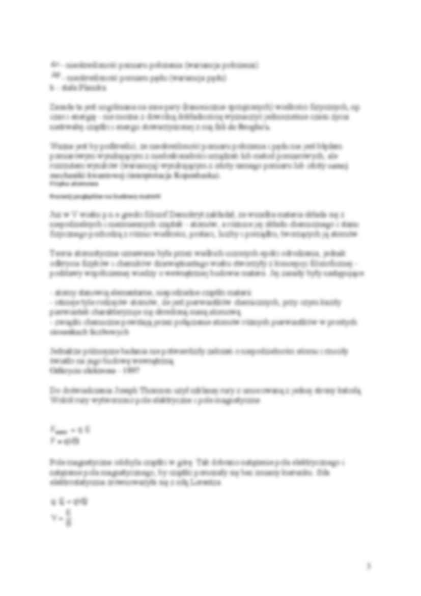 Dualizm korpuskularno-falowy i fizyka atomowa - strona 3