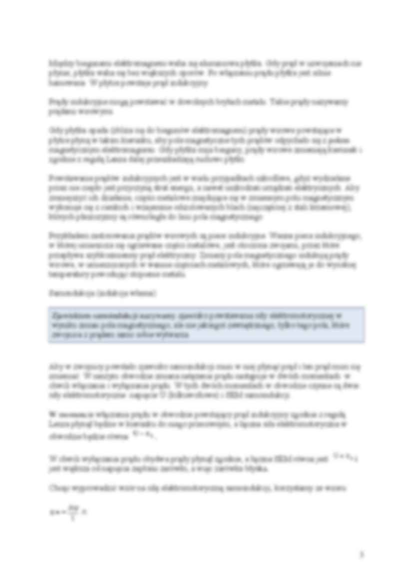 Elektromagnetyzm - Wzbudzanie prądu indukcyjnego - strona 3