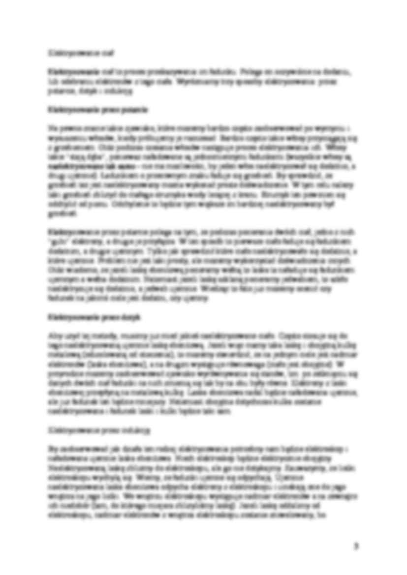 Elektrostatyka - Ładunek elektryczny - prawo Coulomba  - strona 3