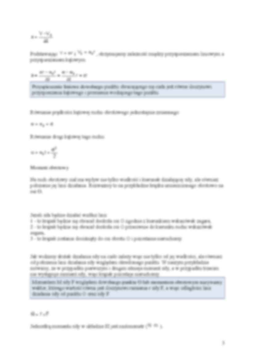 Ruch obrotowy - jednostajny, zmienny - strona 3