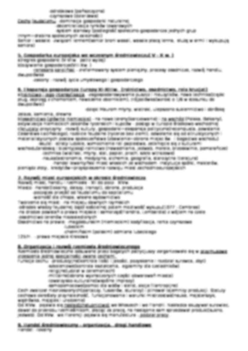 Historia Gospodarcza - Opracowanie wykładów - strona 2