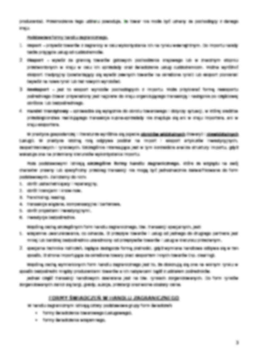 Handel zagraniczny - podstawowe pojecia - strona 3