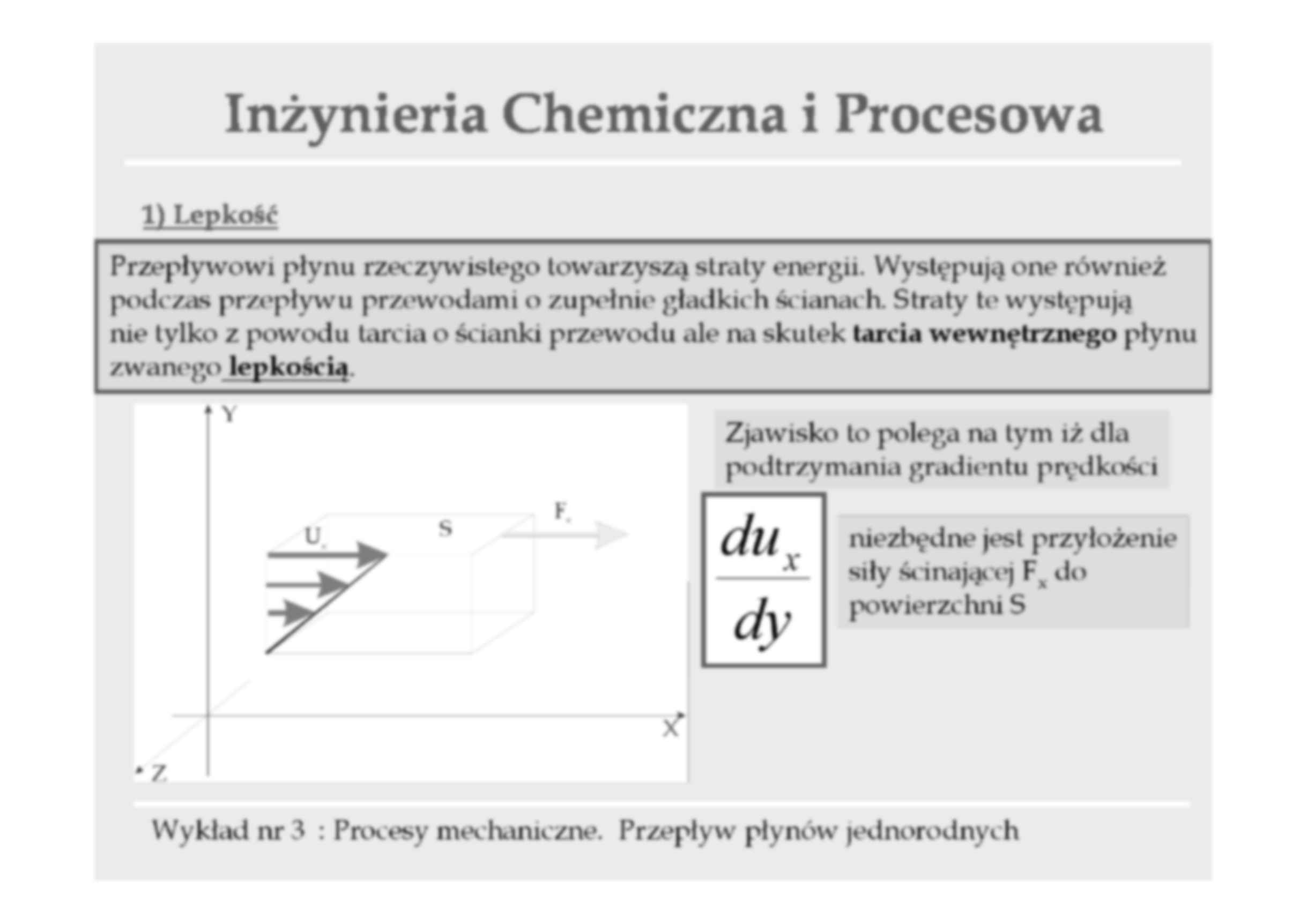 Płyny rzeczywiste - wykład - strona 2