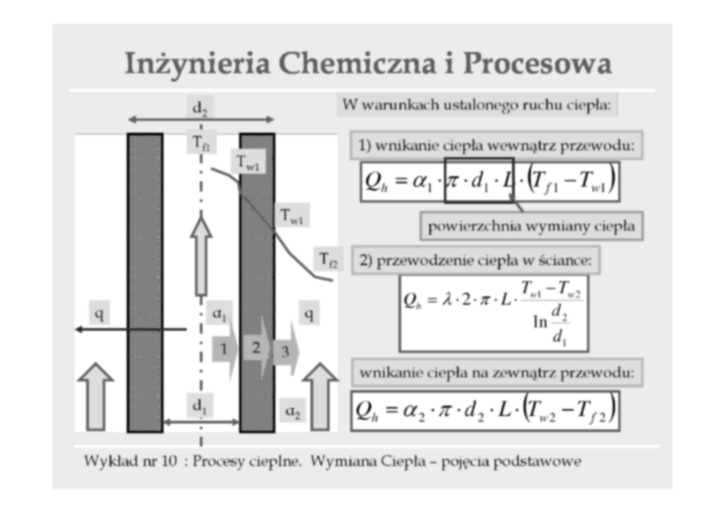 Wykład - procesy cieplne, wymiana ciepła - strona 3