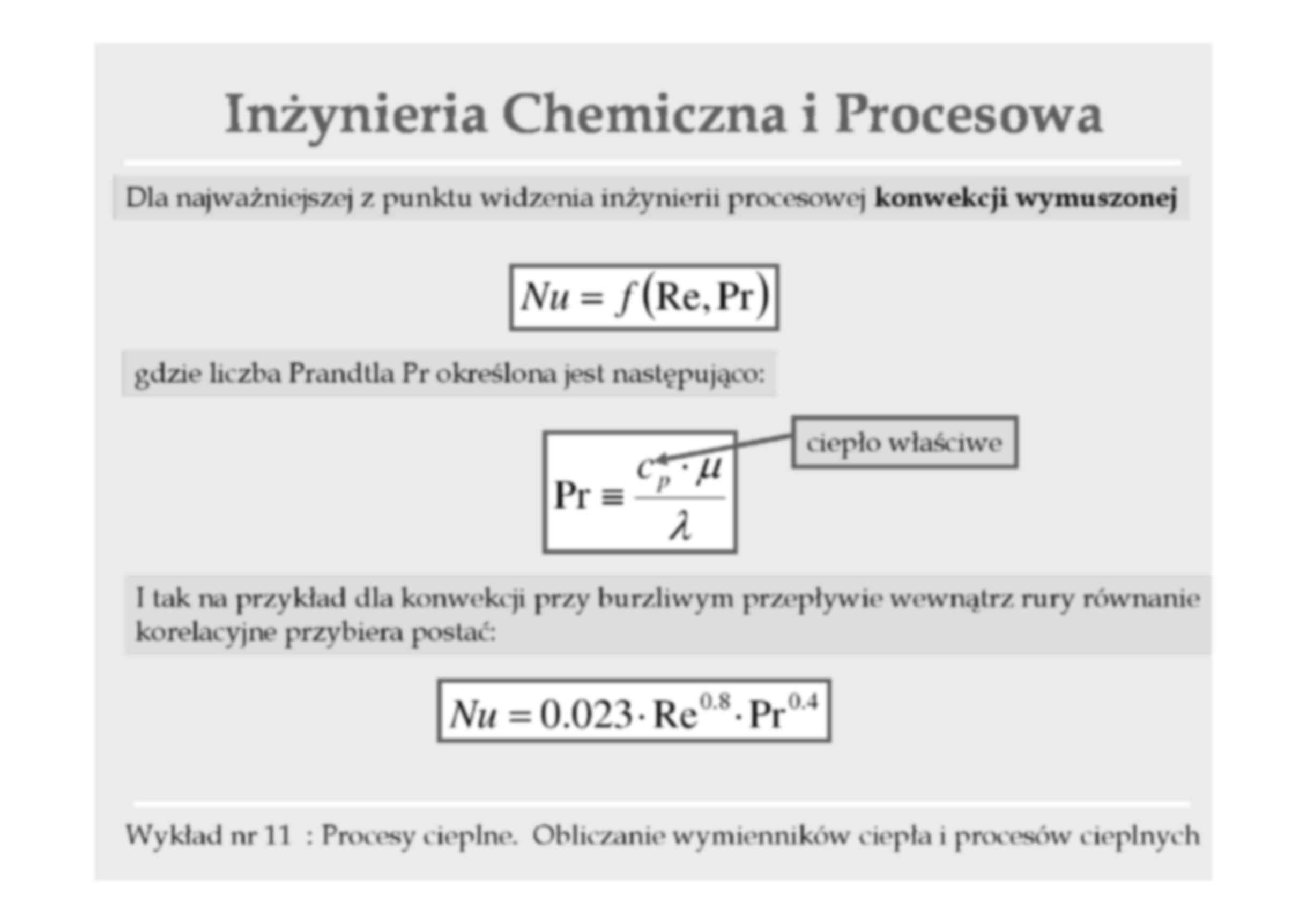 Obliczanie wymienników ciepła i procesów cieplnych - wykład - strona 3