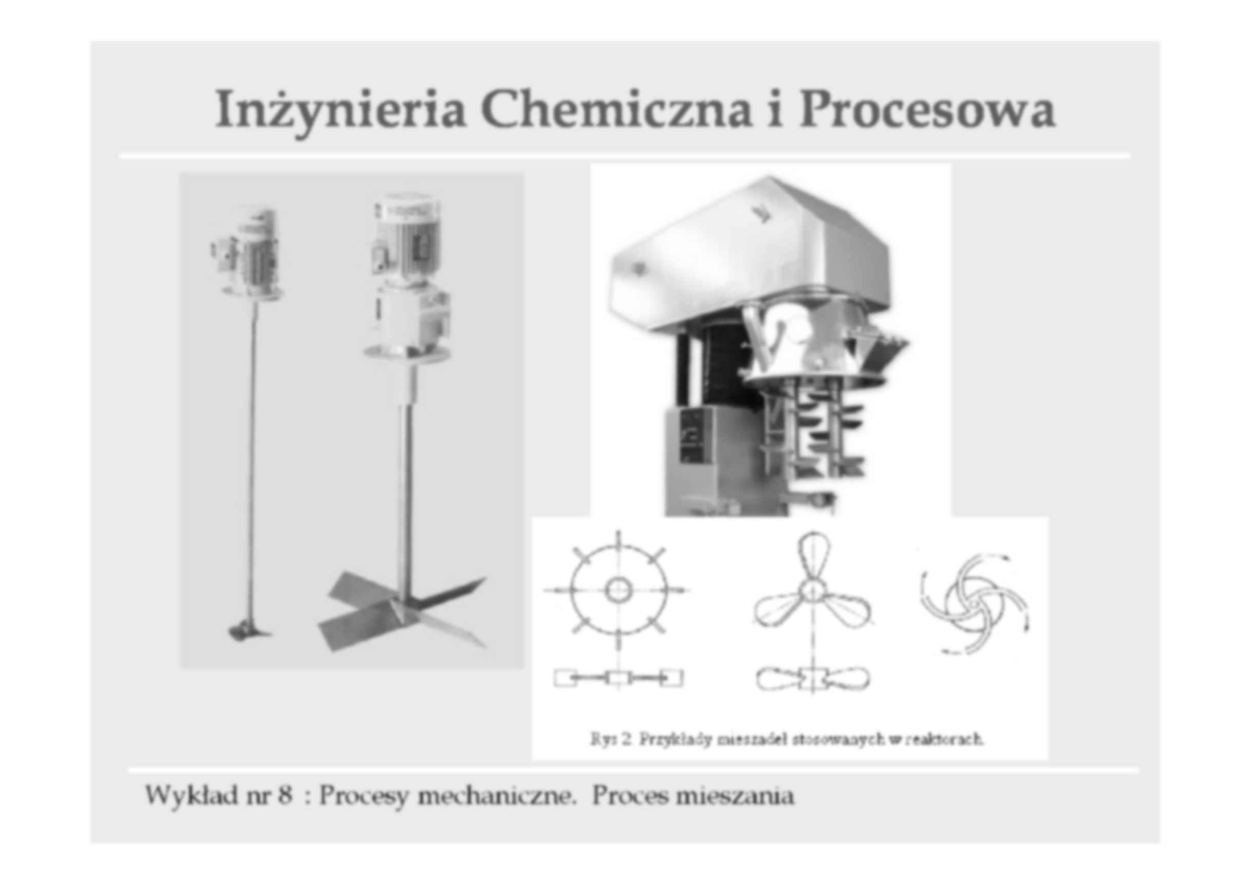 Proces mieszania - wykład - strona 3