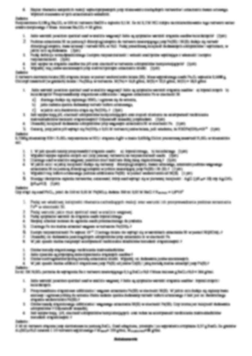 Analiza wagowa - wykład - strona 2