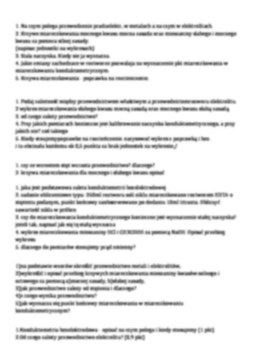 Konduktometria wejść - wykład - strona 2