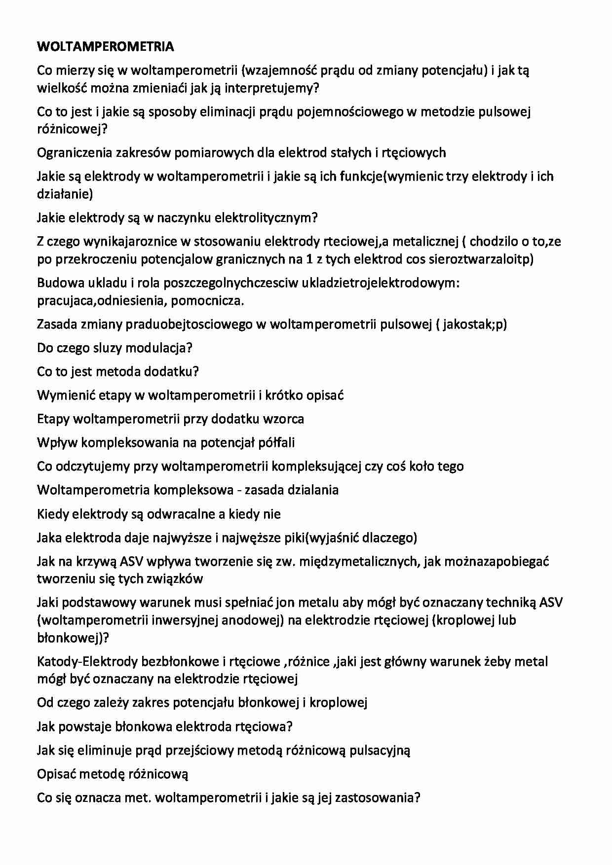 Woltamperometria - wykład - strona 1