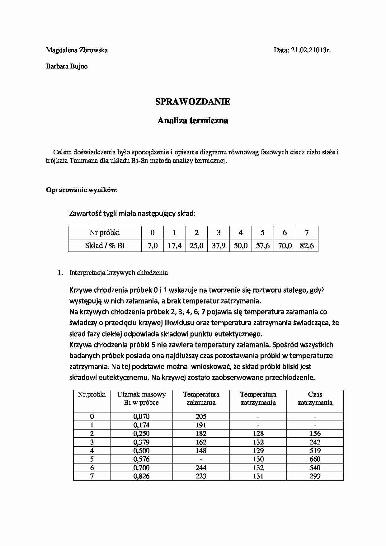 Wykład - analiza termiczna - strona 1