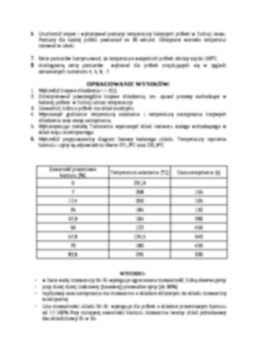 Sprawozdanie z chemii - analiza termiczna - strona 3
