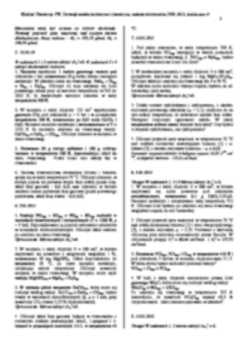 Zadania do kolokwium - strona 2