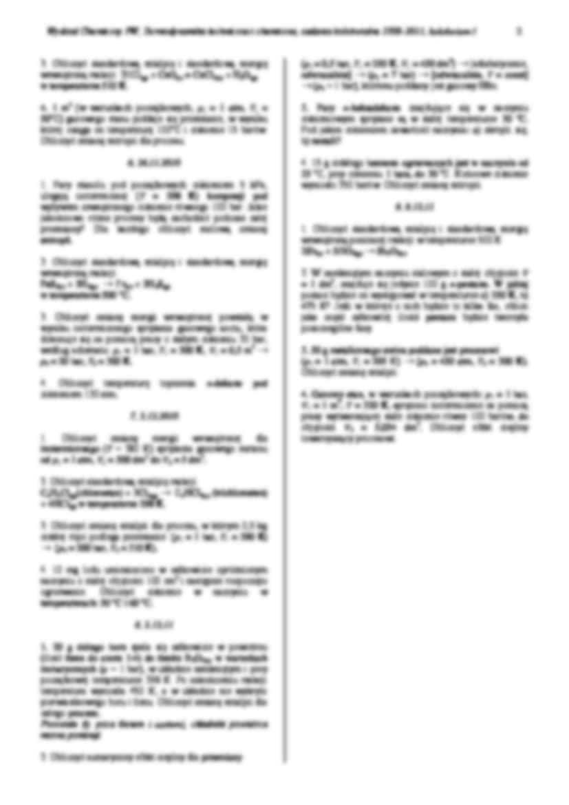 Termodynamika chemiczna - wykład - strona 2