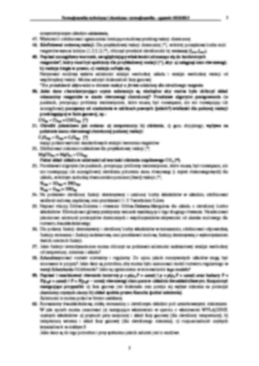 Pytania egzaminacyjne z termodynamiki - strona 3