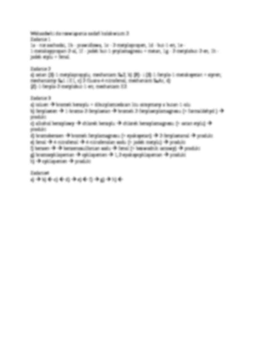 Chemia organiczna - kolokwium - strona 2