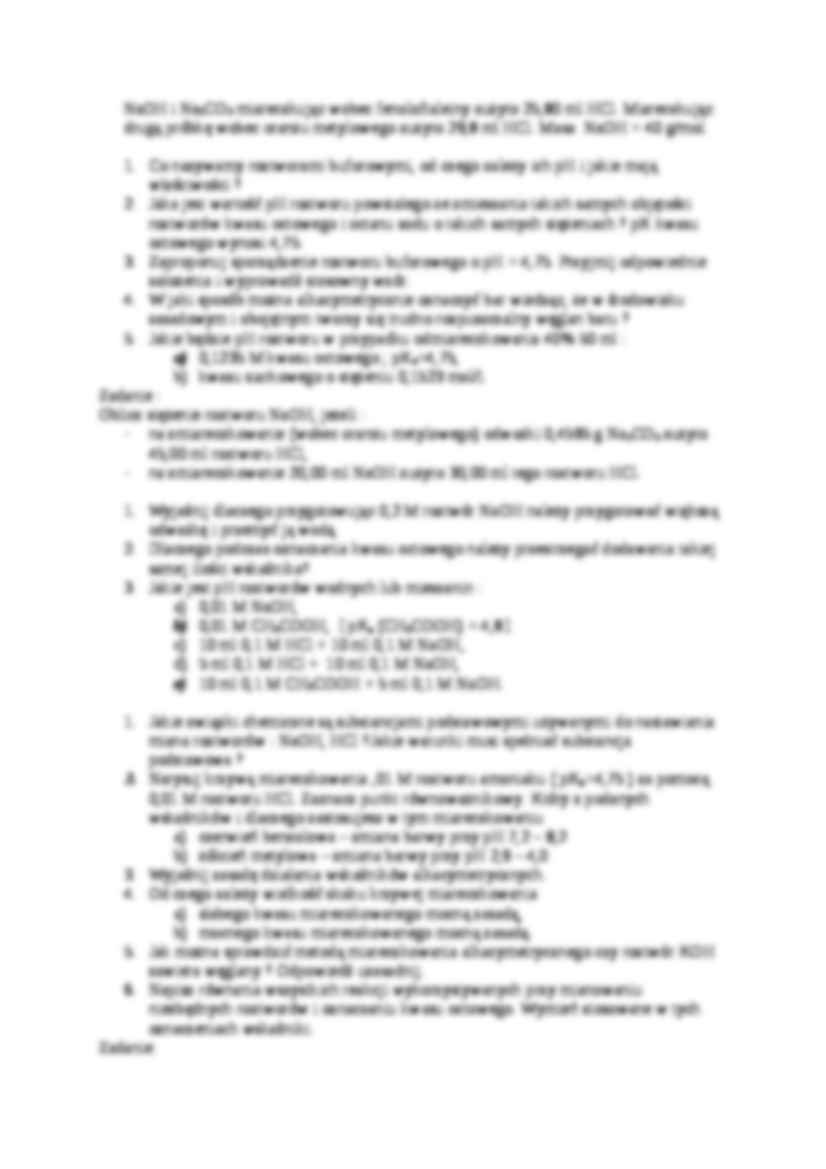 Alkacymetria - zadania z egzaminu - strona 2