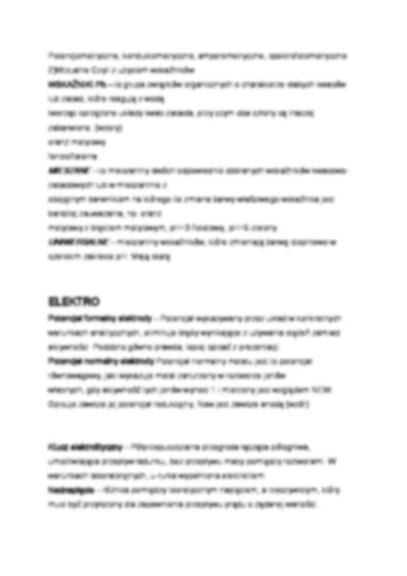 Wykład - chemia analityczna - strona 2