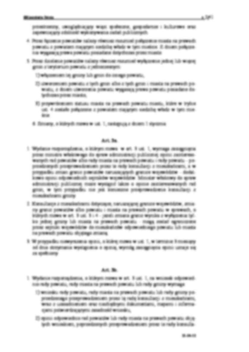 Ustawa o samorządzie powiatowym - omówienie  - strona 2