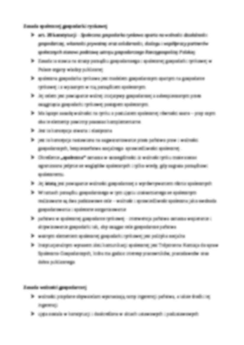 Zasady Publicznego Prawo gospodarczego - omówienie  - strona 3