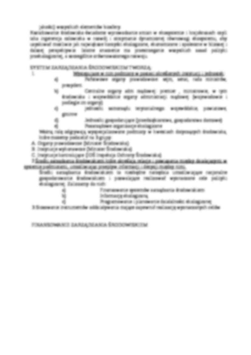 Gospodarowanie środowiskiem - wykład - strona 3