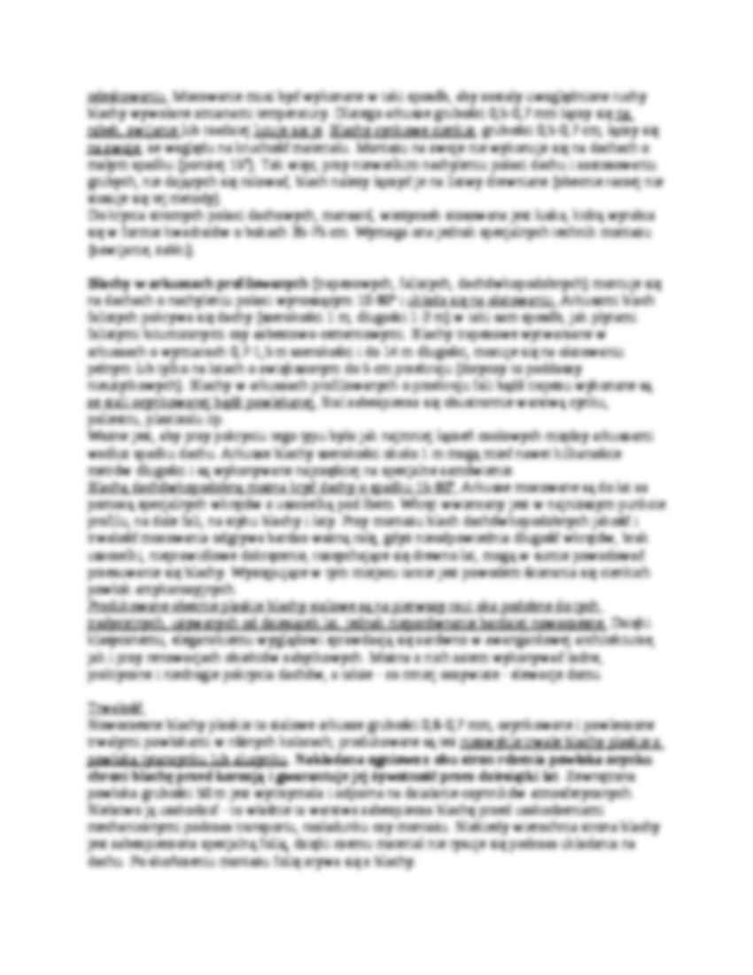 Pokrycia dachów - omówienie - strona 2