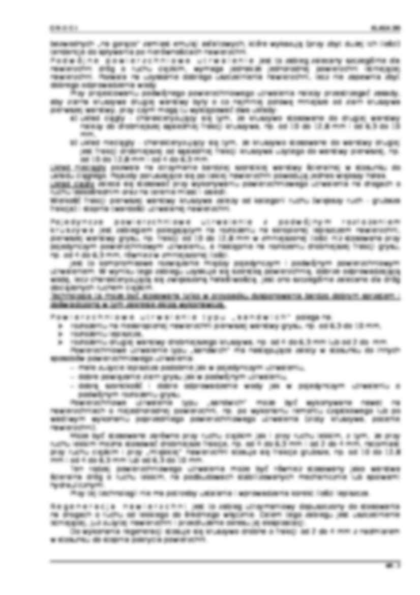 Wykonanie powierzchniowych utrwaleń - strona 2