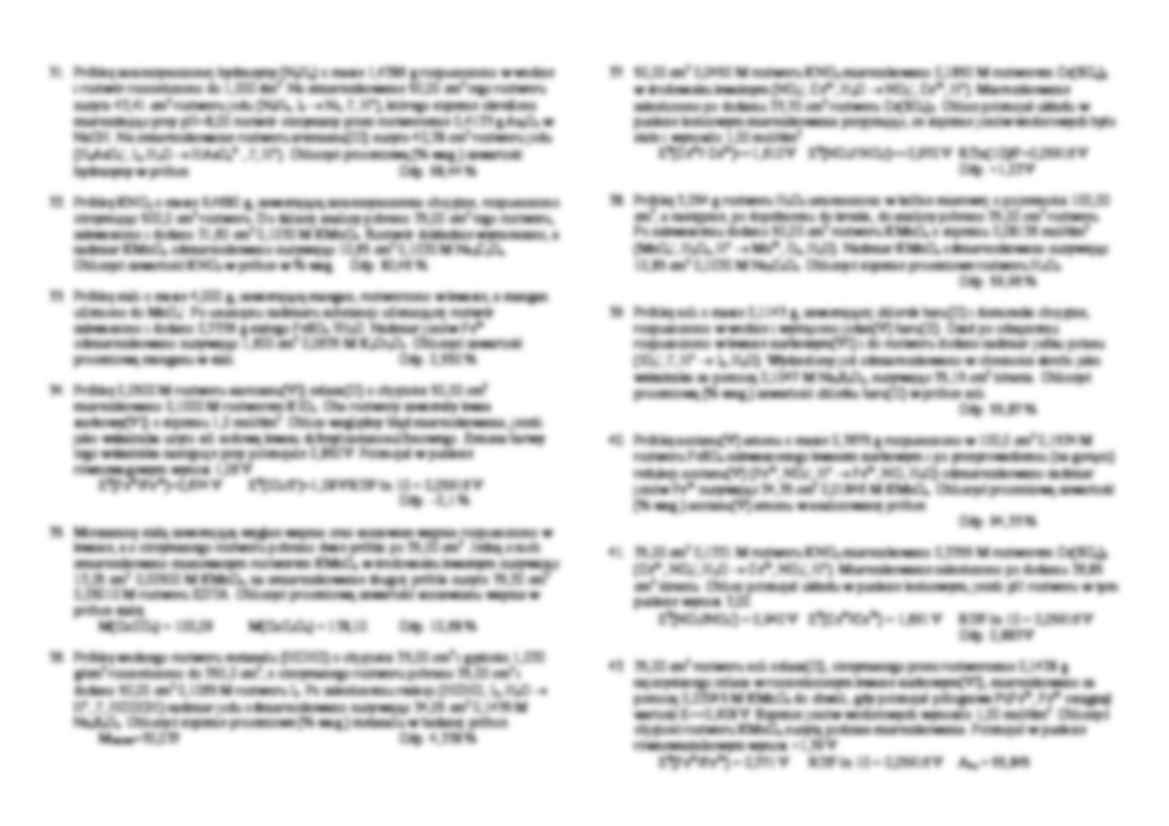 Redoksymetria-zadania - strona 3