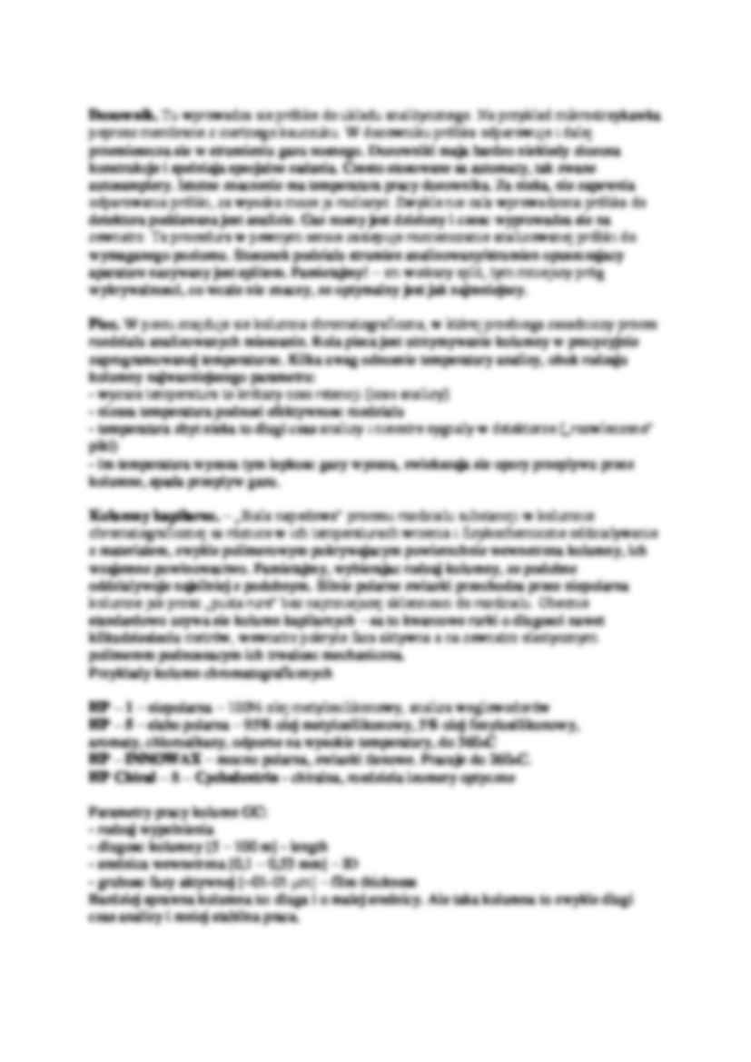 Chromatograficzna analiza biokomponentów paliw silnikowych-opracowanie - strona 3