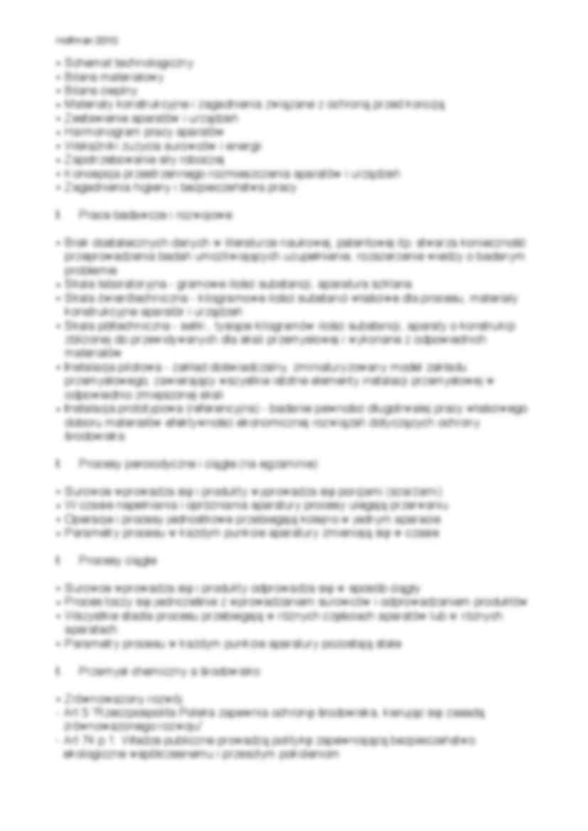 Podstawy ﬁzykochemiczne procesów technologicznych-wykład - strona 2