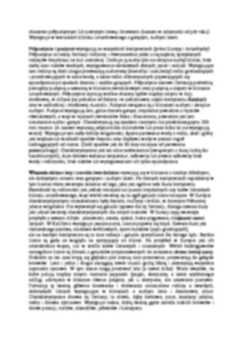 Biomy świata, krainy biogeograficzne-opracowanie - strona 2