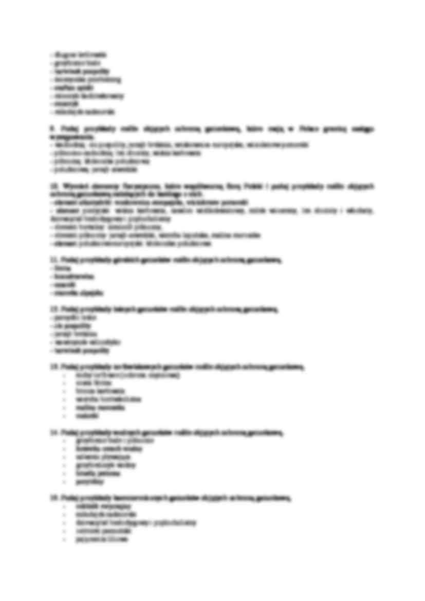 Ochrona organizmów w Polsce-opracowanie - strona 2