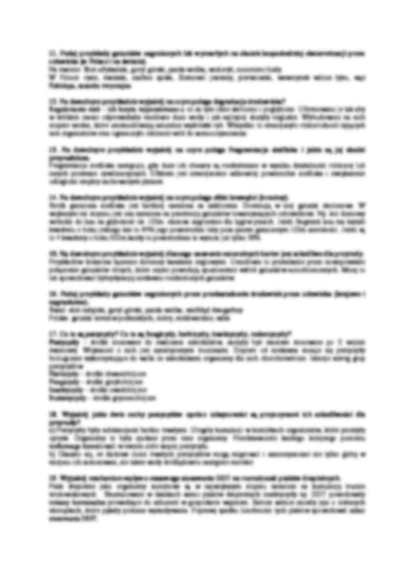 Zagrożenia różnorodności biologicznej-opracowanie - strona 2