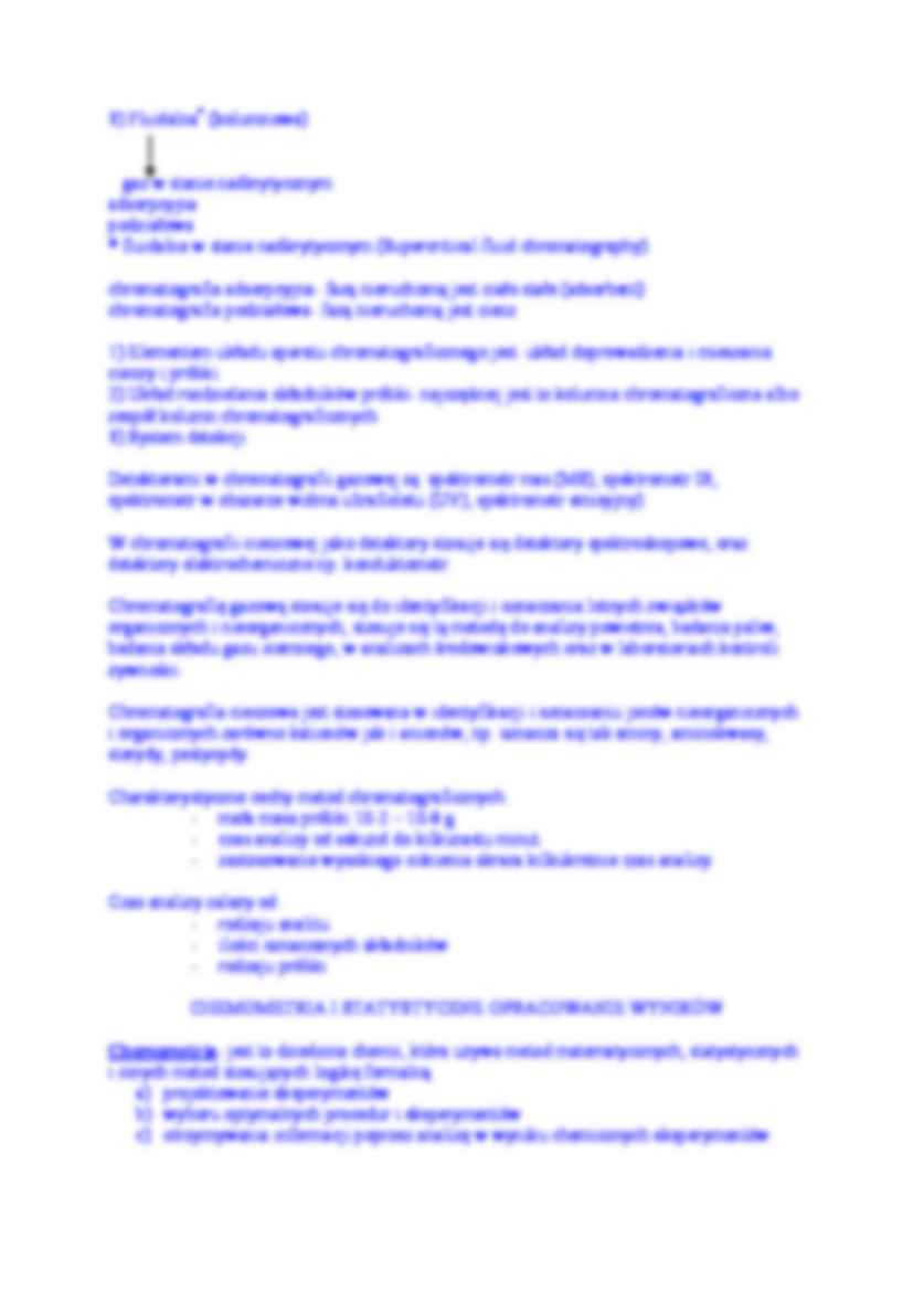 Chromatografia - faza ruchoma i nieruchoma - opracowanie - strona 2