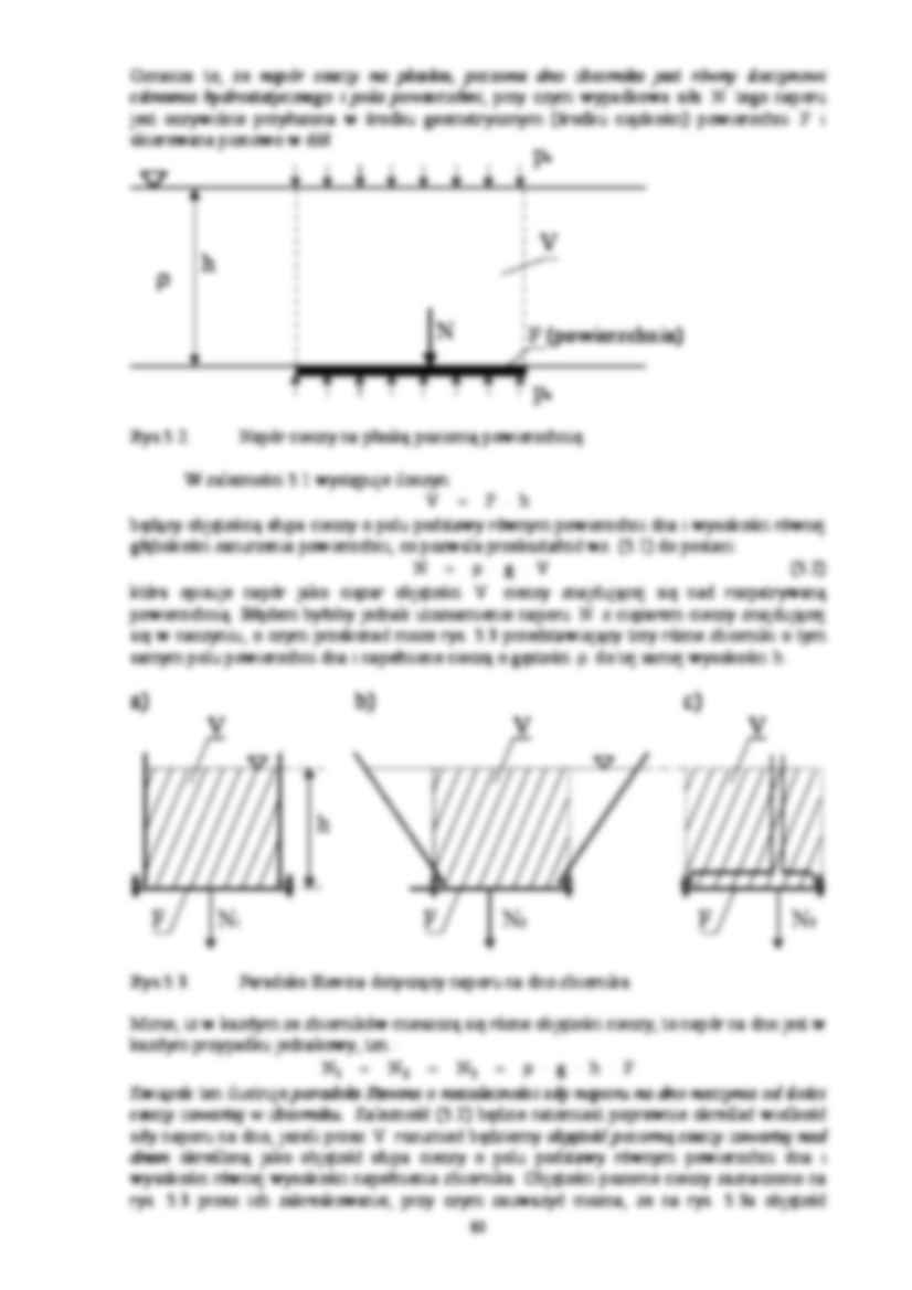 Napór hydrostatyczny-opracowanie - strona 2
