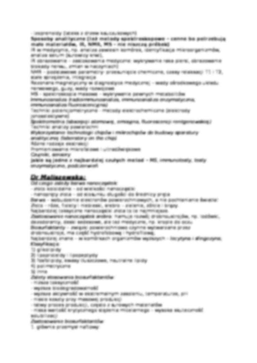 Zielona chemia - pytania i opracowanie do zaliczenia  - strona 3